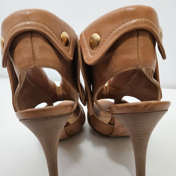 Alexander McQueen Faithfull Biker Stiletto Heels Skull Zippers Sz 6.5 US/ 37 EUR - Picture 7 of 16